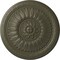 Ekena Millwork Temple Ceiling Medallion (Fits Canopies up to 9 1/4"), Hand-Painted Witch Hazel, 24"OD x 1 5/8"P CM24TEWHF - alternate 1
